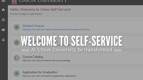 Self-Service Tutorial - Planning and Registering for Courses