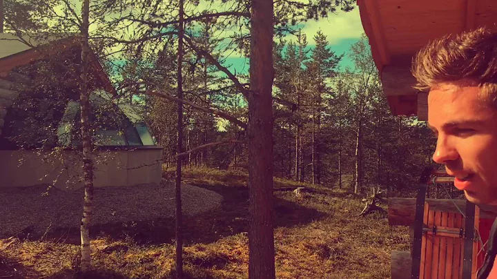 Kelo-glass igloos at the igloo hotel in Lapland - Kakslauttanen Arctic Resort