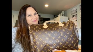 Louis Vuitton Monogram Canvas Speedy 35 QJB0GC4J0B394