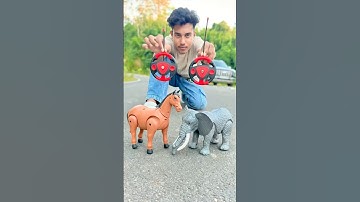 Remote Control Amar 1 Ta Horse 🐎 & 1 Ta Elephant 🐘 Unboxing