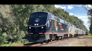 1 Hour of Amtrak Trains