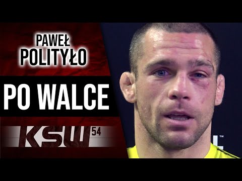 Paweł Polityło o nielegalnym kolanie w walce z Bogdanem Barbu na KSW 54