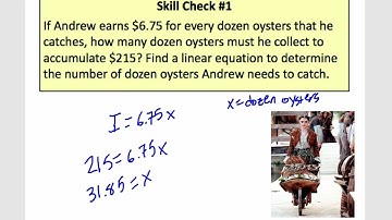 Functions and Trig 5.2 Notes - Linear Functions