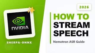 How to Use Sherpa-ONNX for Nemotron Speech Streaming