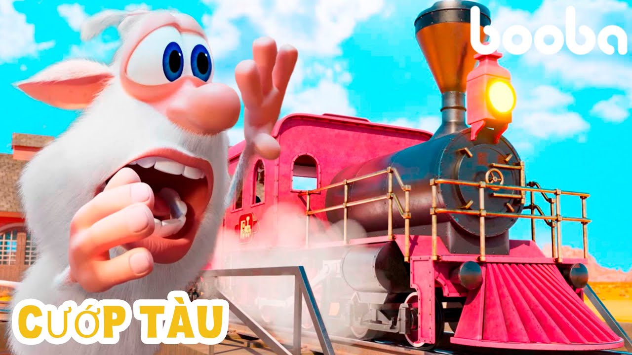 Booba 🔥 Cướp tàu 🔥   Phim Hoạt Hình Vui Nhộn Cho Trẻ Em
