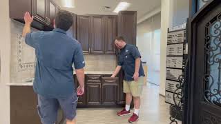 Door Clearance Center - Sentry Dark Walnut Cabinets