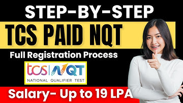 TCS Paid NQT 2025 | TCS iON National Qualifier Test | Full Registration Process  @job4offcampus​