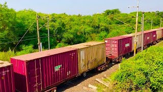 Container Train Heavy Loading Train Train Video Iphone Se2 Shoot Super Train Video