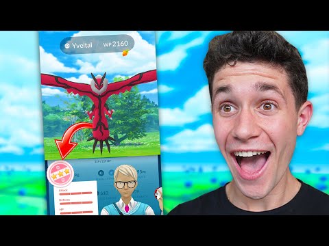 I CAUGHT A 100% IV YVELTAL!