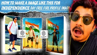 INDEPENDENCE DAY SPECIAL PROFILE EDITING TUTORIAL | FREE FIRE PROFILE VIDEO EDITING screenshot 4