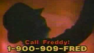 Freddy Kruger 900 Number Hotline