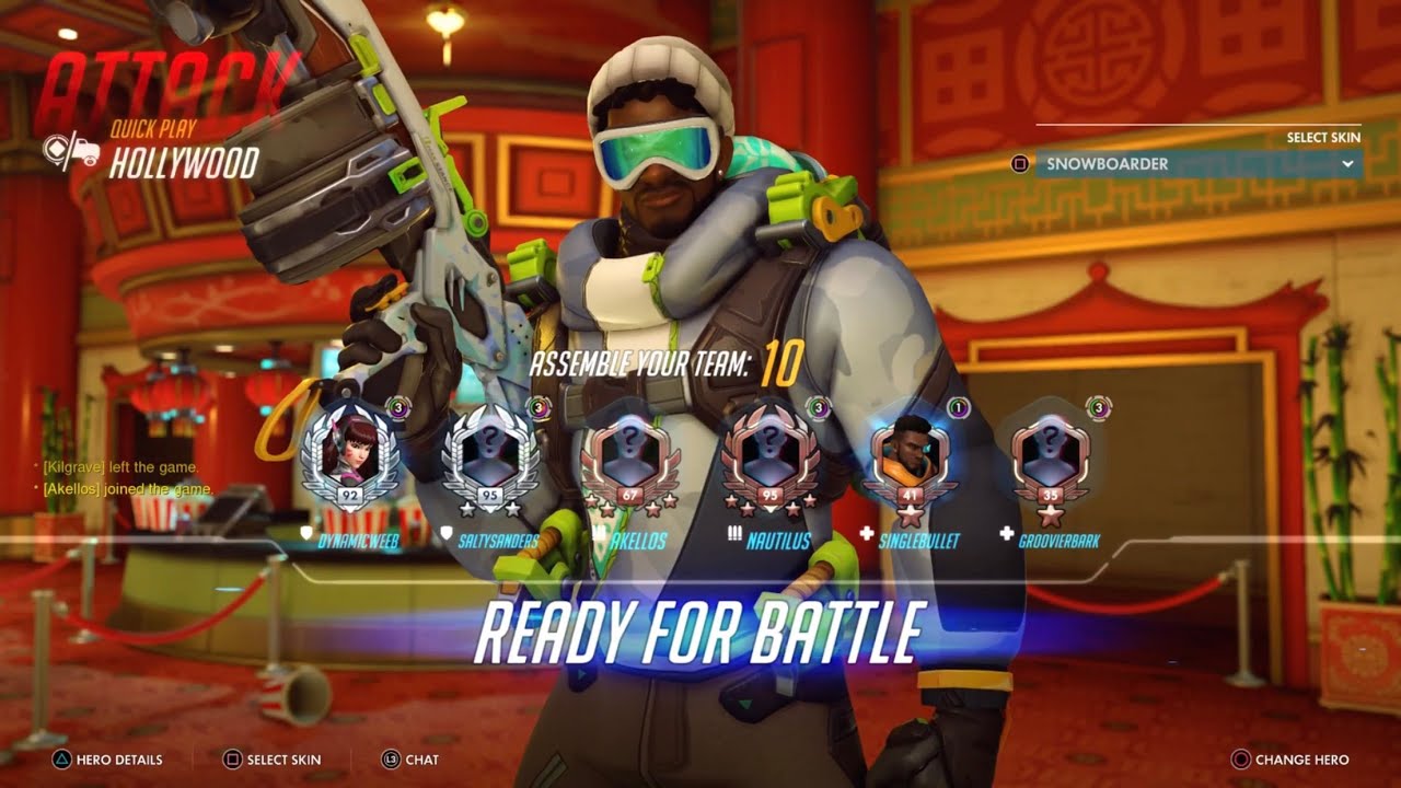 Baptiste Overwatch gameplay|No commentary) (Ps5) 1080p)