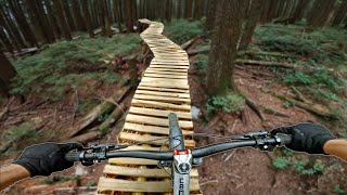 They Built A Mountain Bike Rollercoaster