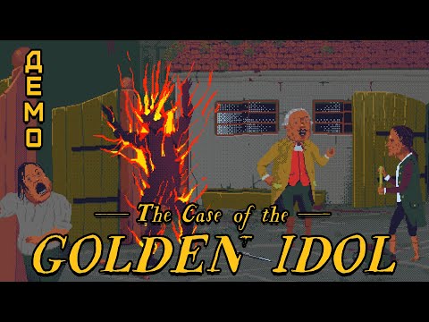 THE CASE OF THE GOLDEN IDOL - ДЕМО (Полное прохождение)