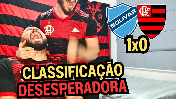 REACT MELHORES MOMENTOS BOLÍVAR 1X0 FLAMENGO - PASSAMOS EM JOGO DESESPERADOR