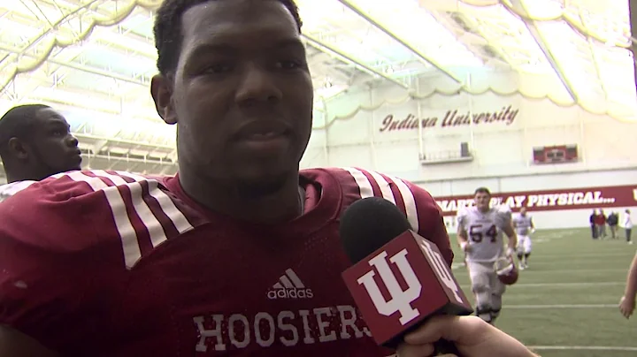 DL Greg Gooch - Spring Practice - 3/23/17