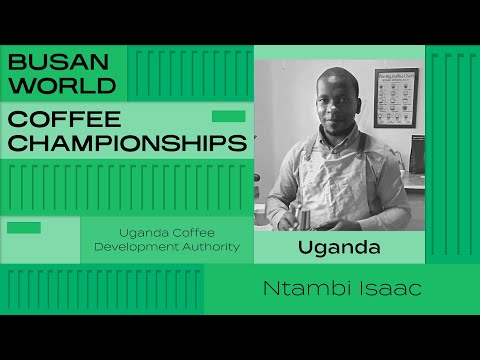 Ntambi Isaac Uganda 2024 World Barista Championship Round One 