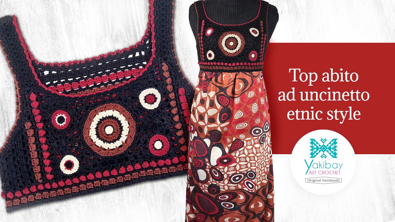 Originale top per abiti con design in stile etnico. YouTube