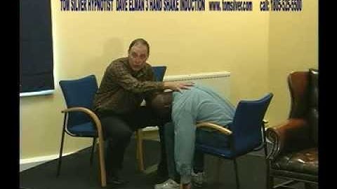 Dave Elman Three Hand Shake rapit hypnosis induction method demonstrated by TV hypnotist Tom Silver