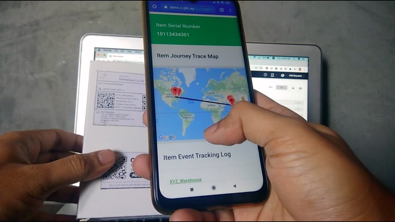 Item Tracking & Traceability Solution Configured on the Qliktag IoT Platform