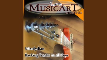 C# (Db) Mixolydian Backing Track for Guitar, Vintage Rock