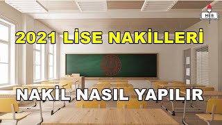 Lise Nakil Işlemleri 9.Sınıf 10.Sınıf Nakil Işlemi Nasıl Yapılır
