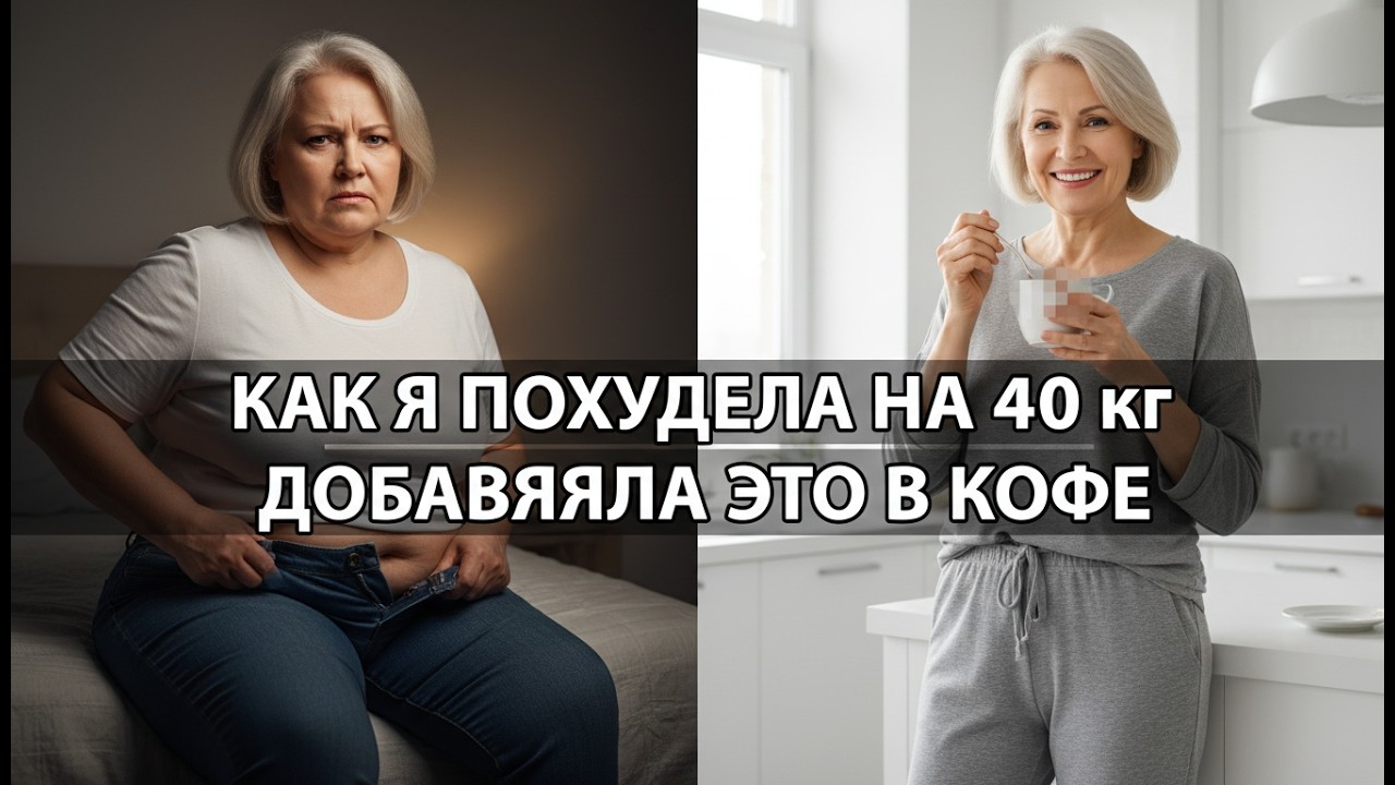 КАК похудеть после 50: Секретная добавка в утренний кофе, которая сжигает жир и возвращает силы!