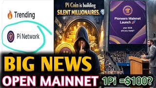 PI NETWORK OPEN MAINNET 2026| Pi GCV or $100? Pi network Update