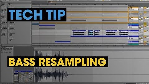 Resampling bass in Ableton to get interesting results!