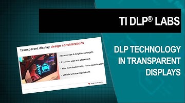 DLP Technology in Transparent Displays