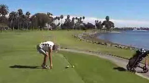 Coronado Golf Course Joyce Finley Tees Off
