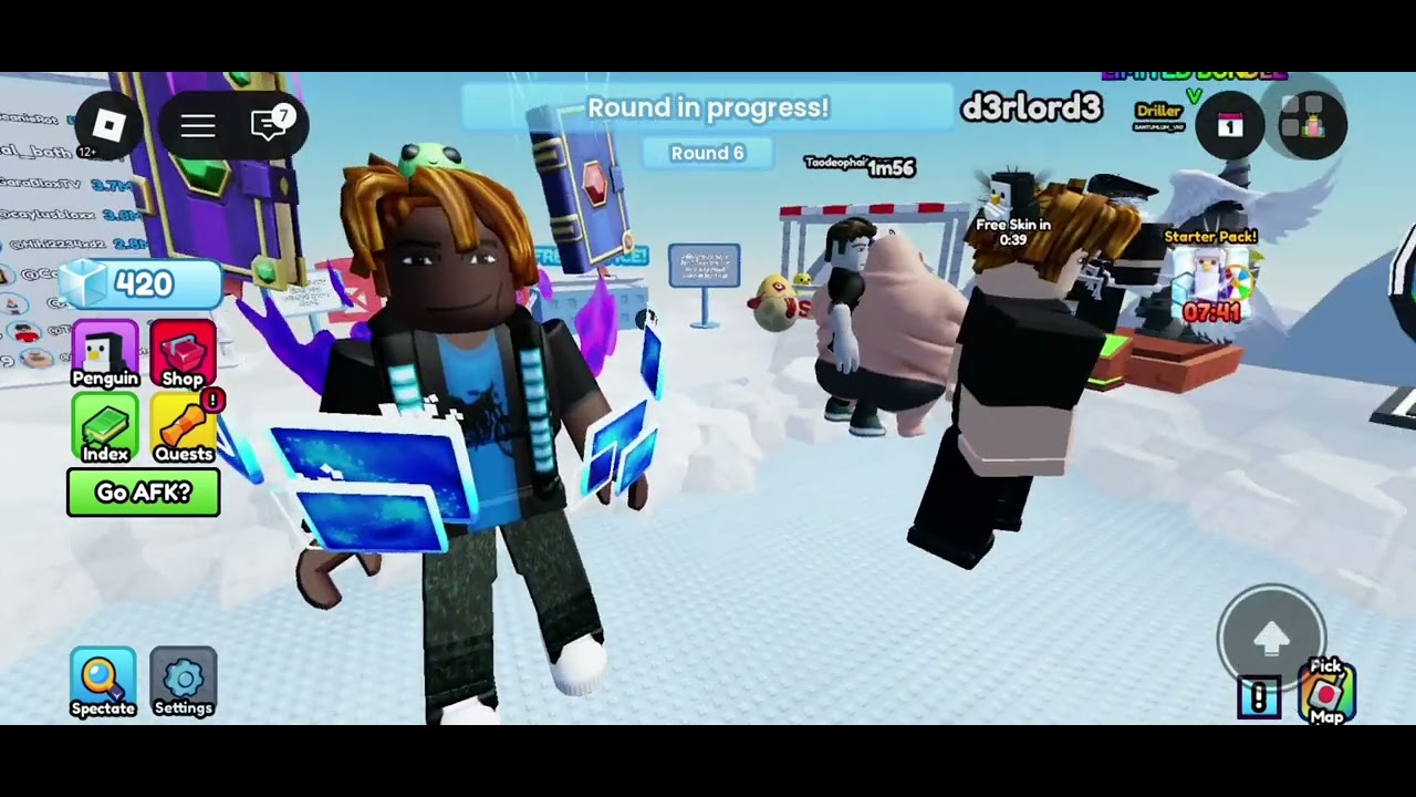 Lần đầu chơi hạ gục🐧trên rô-bờ-lốc phần 1