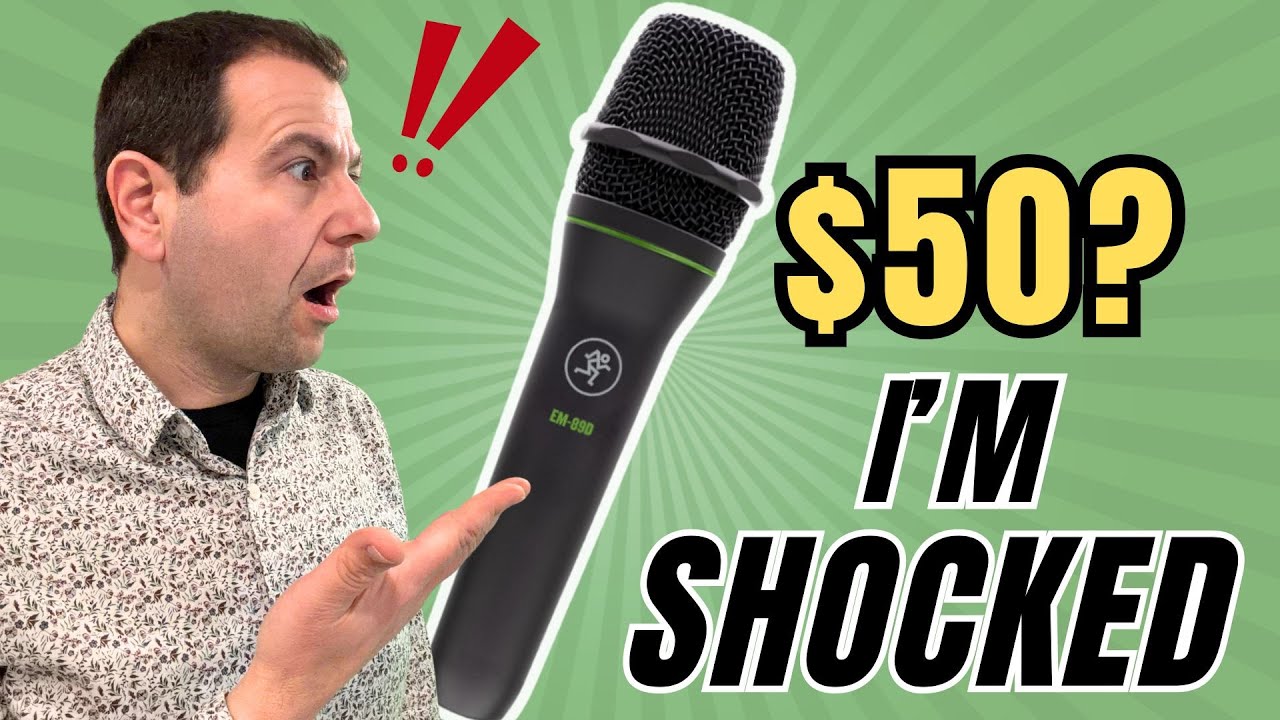 Mackie EM 89D Review | Can a $50 Dynamic Mic Actually Sound This Good!