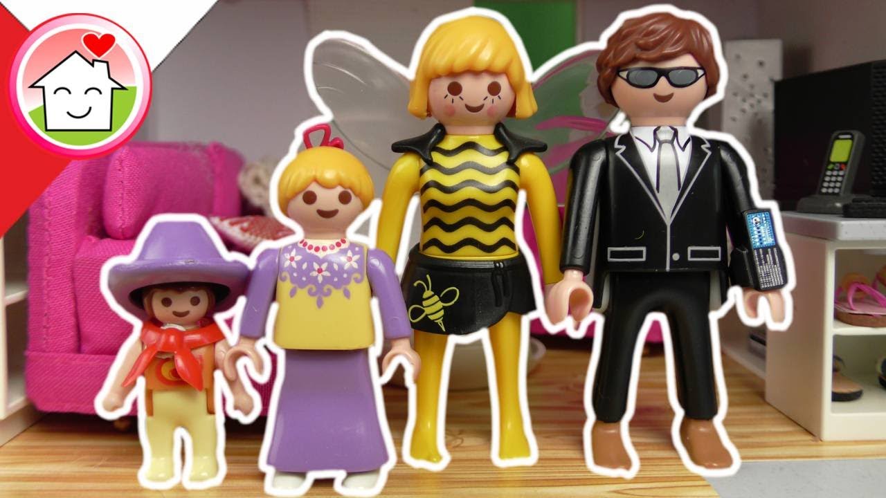 Playmobil po polsku Rodzina Hauser świętuje Halloween na trzy różne sposoby