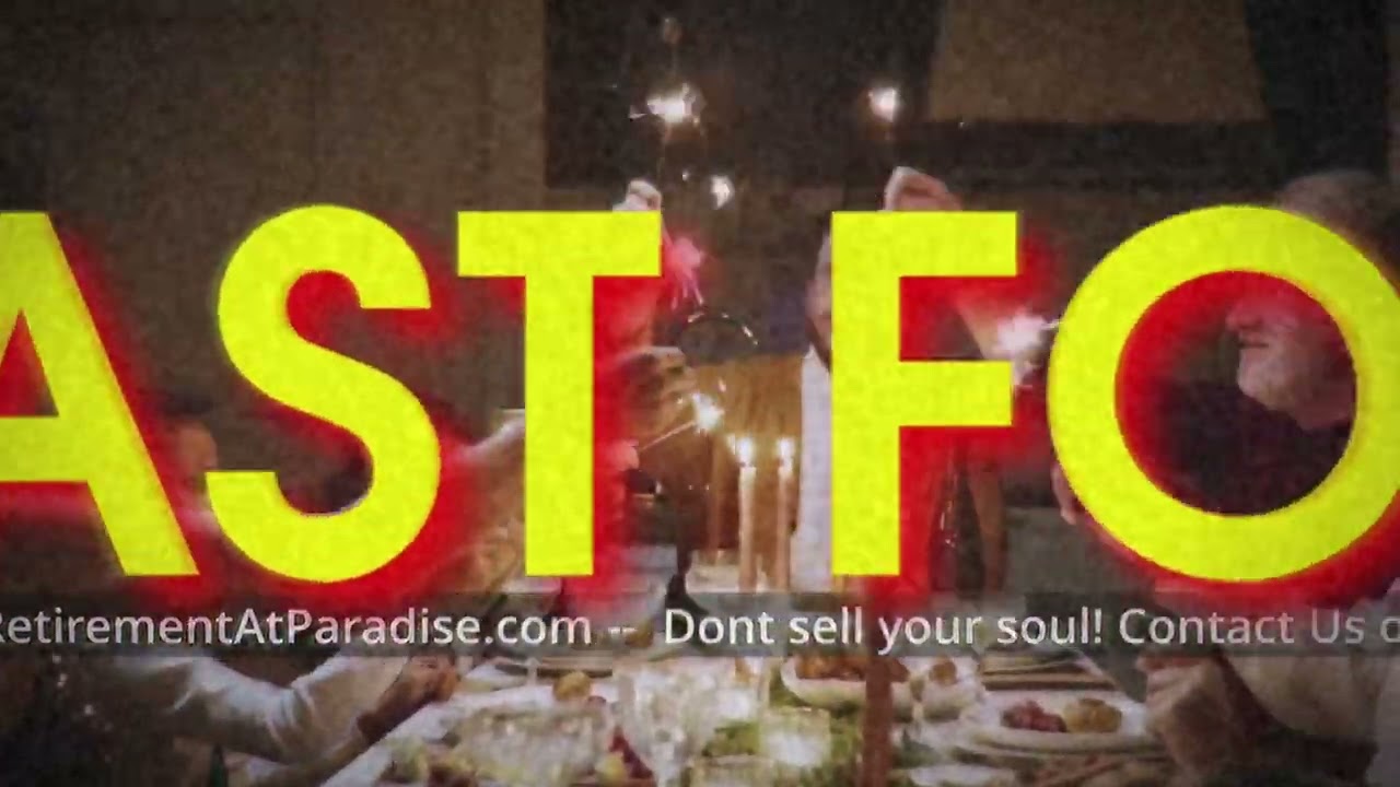 Retirement In Paradise Retro Advert 2 