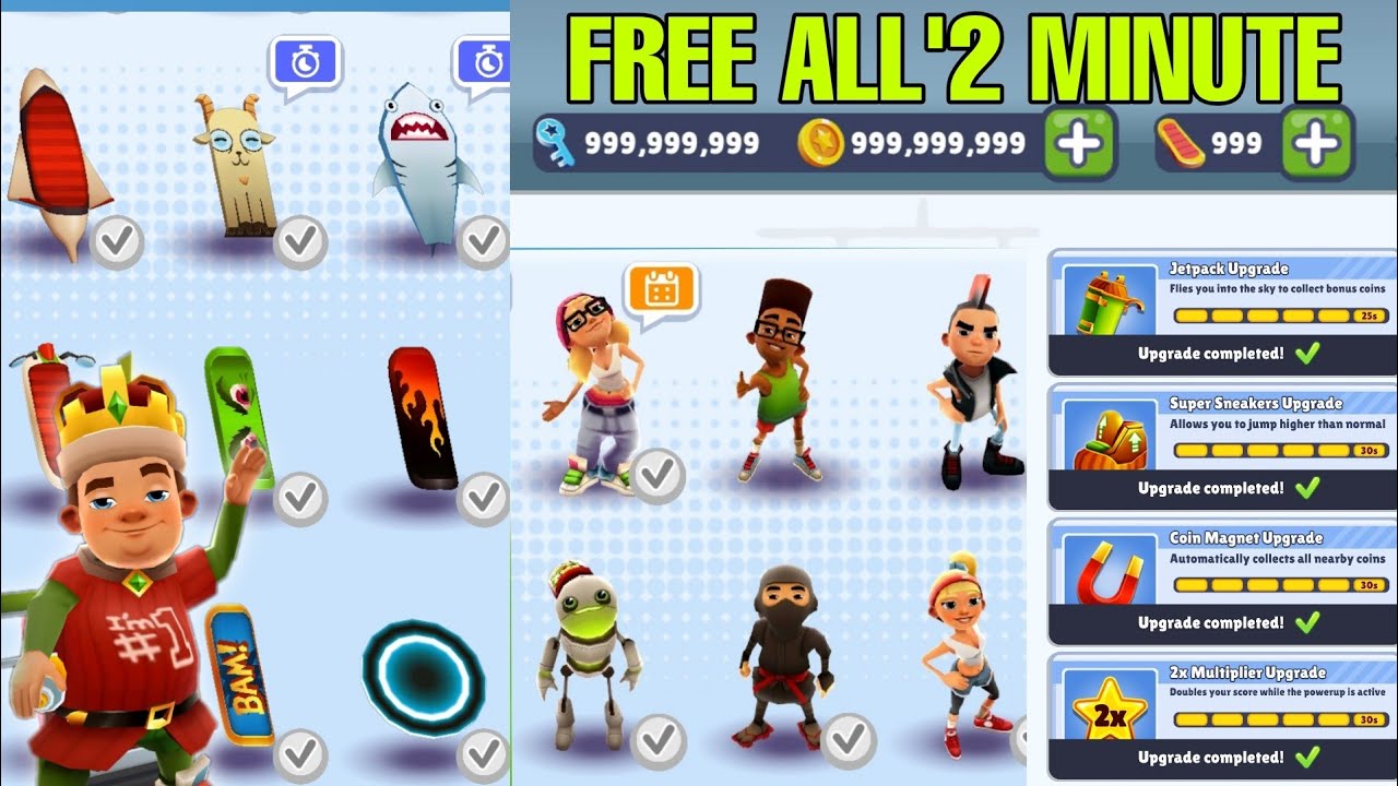 Download Subway Surfers Hack in 2 Minutes! 🔑 Unlimited Keys