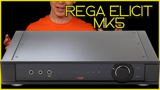 Rega Elicit MK5 amplifier with DAC sound test with Rega Saturn MK 3 and Roksan Radius 7 turntable
