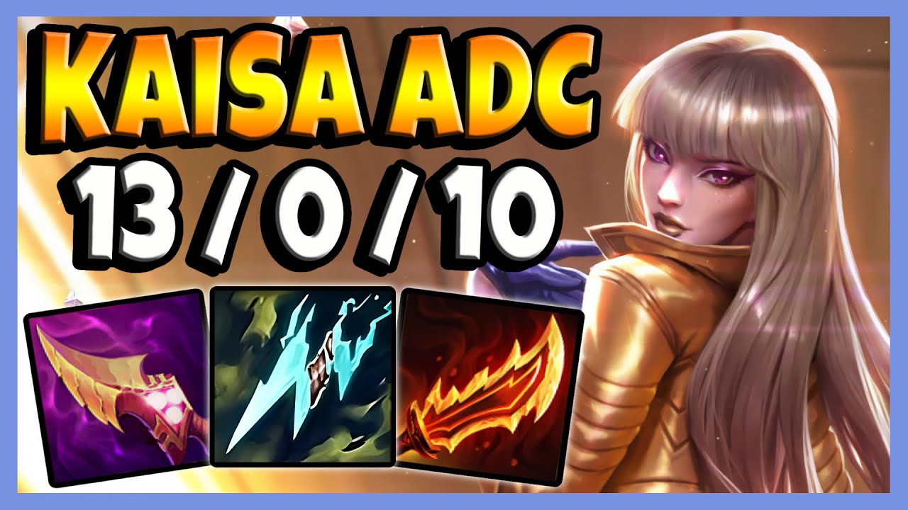 Kaisa vs Caitlyn (PERFECT KDA) ADC - Korea GrandMaster Patch 13.15 ✅
