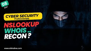 Recon with nslookup and whois | Learn Info Gathering Labs | SikhoLive