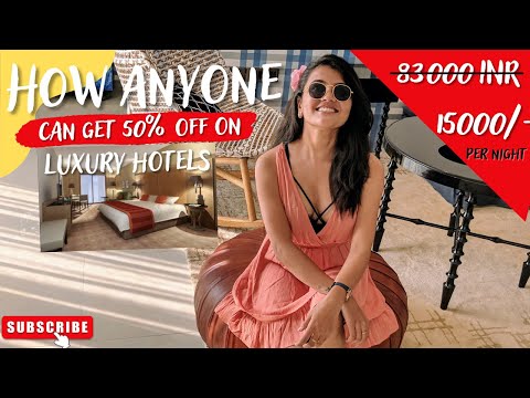 How to book luxury hotel and get 50% off? #1 Travel Hack for 2022 Save on 5 star Hotel bookings.