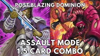 Assault Mode 1 card combo feat Red Nova Dragon/Assault Mode post Blazing Dominion TCG 2026 Yugioh
