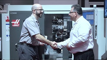The New Haas ST-15SY Sub-Spindle Lathe from Haas Automation