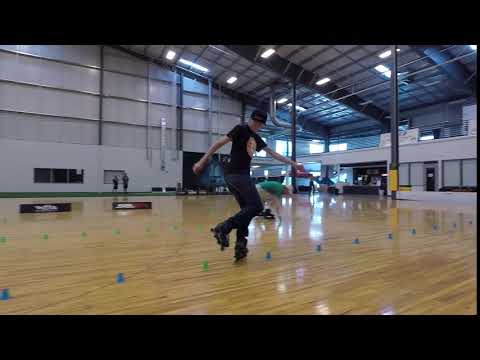 1 Foot Backwards - Slalom Grade 3