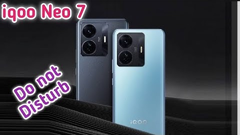 How To Enable Do Not Disturb Setting In Iqoo Neo 7,Dnd Setting Kaise Enable Kare