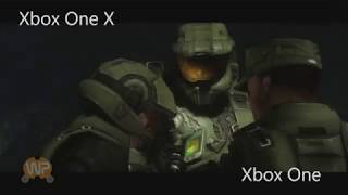 Halo 3 Xbox One vs Xbox One X BC Comparison