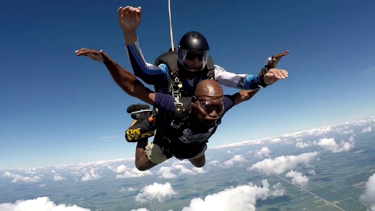 OLASUMBO skydiving YouTube