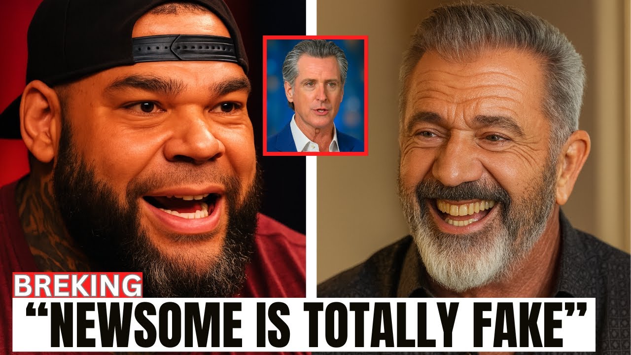 Tyrus & Mel Gibson EXPOSE Gavin Newsom’s Secret Agenda LIVE on TV
