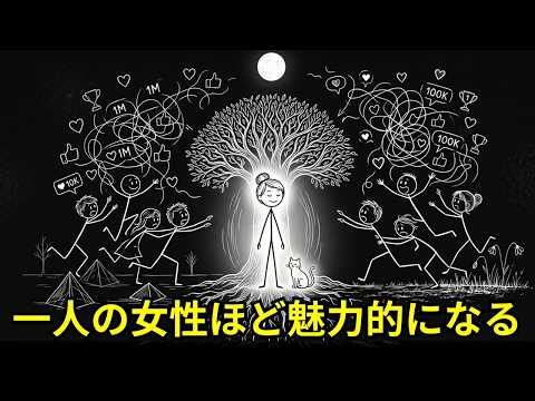 【ユング心理学】一人で過ごす女性ほど魅力的になる理由｜孤独は罰ではなく才能だった…魂が目覚める内なる旅と自己発見