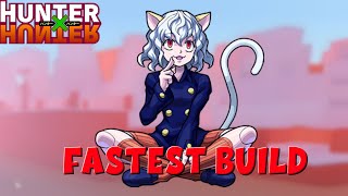 Best Speed Build Without Godspeed(HxH: Ultimate Finale)