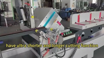 Aluminum CNC Double head cutting saw machine for window making/LJZ2S-550X4200/aluminum cutting saw